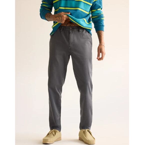 Chubbies Men's The Faded Greys Originals Stretch Twill Pant Size L - Picture 1 of 10